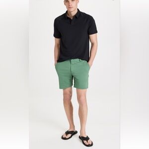 RHONE 7” Commuter Shorts olive green,  Men's Size 38